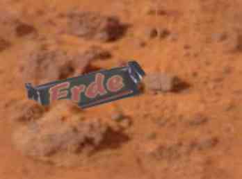 Erde auf Mars