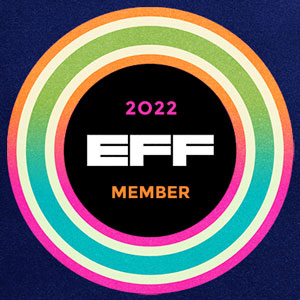 EFF Member Badge 2022